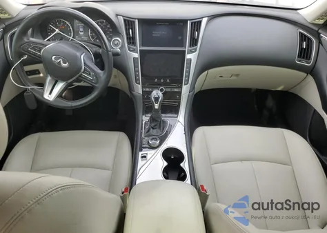 2021 Infiniti Q50 Luxe из США, поврежденный, VIN JN1EV7BR7MM754686